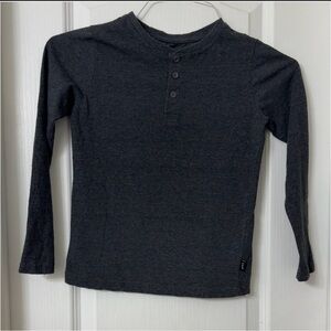 Lee Gray Long Sleeve T-Shirt Boys Size 7